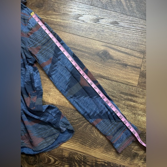 Men's vintage lucky brand true Indigo Printed button down dress shirt - Picture 8 of 8